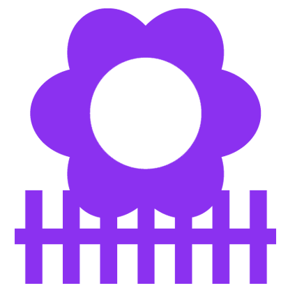enclosed garden