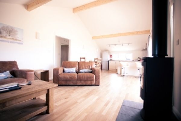 Open plan comfy living