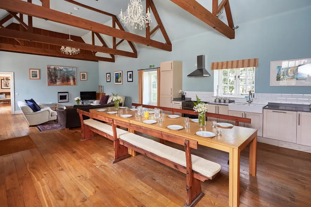 Luxury large group accommodation