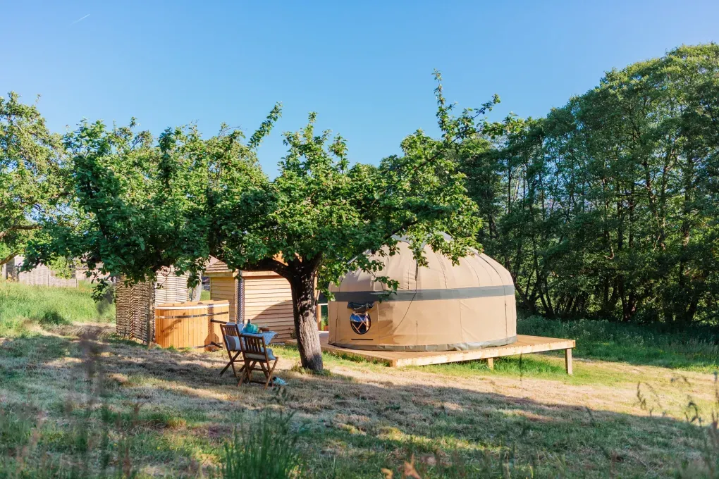 Orchard Yurt, Allerford