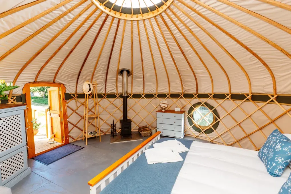 Orchard Yurt, Allerford