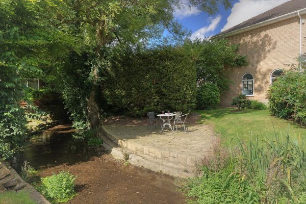 Athina Brook in Rear Garden