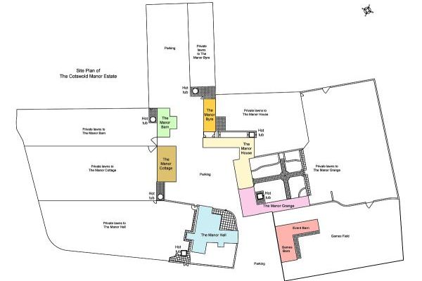 The Cotswold Manor Hall, Exclusive Hot-Tub, Games/Event Barns, 70 acres of Parkland