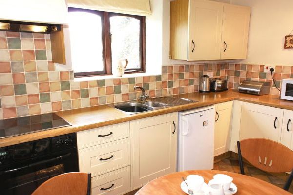 Kitchen and dining area at Dittiscombe