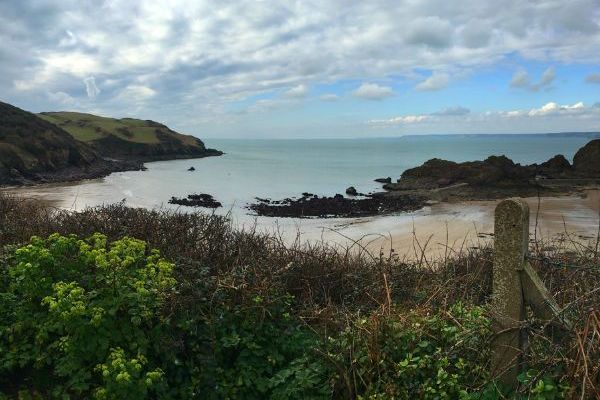 Views of Hope Cove Beach