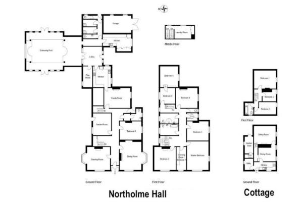 Floor Plan for Northolme Hall