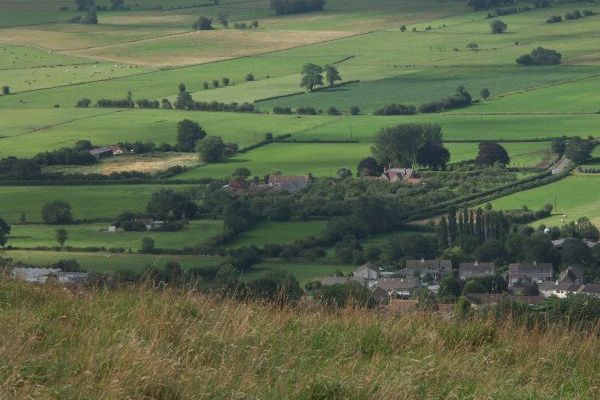 View from the Mendip Hills