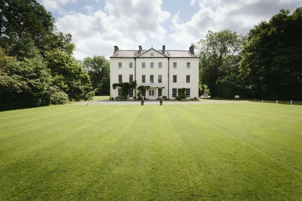 Front of Mansion wales