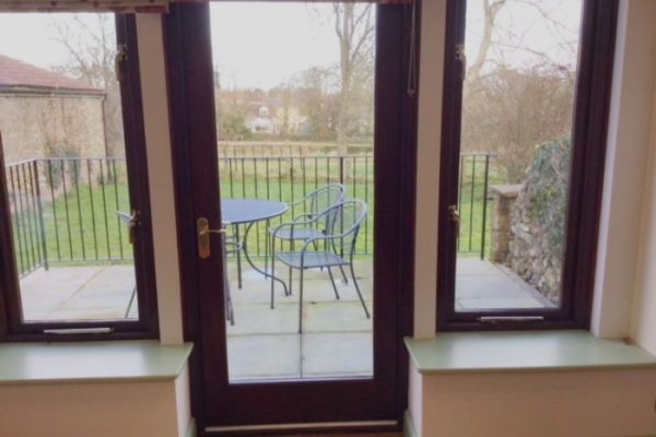 Patio outside annexe