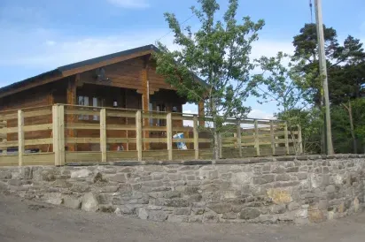 Romantic Cabin Haf with all weather Hot Tub